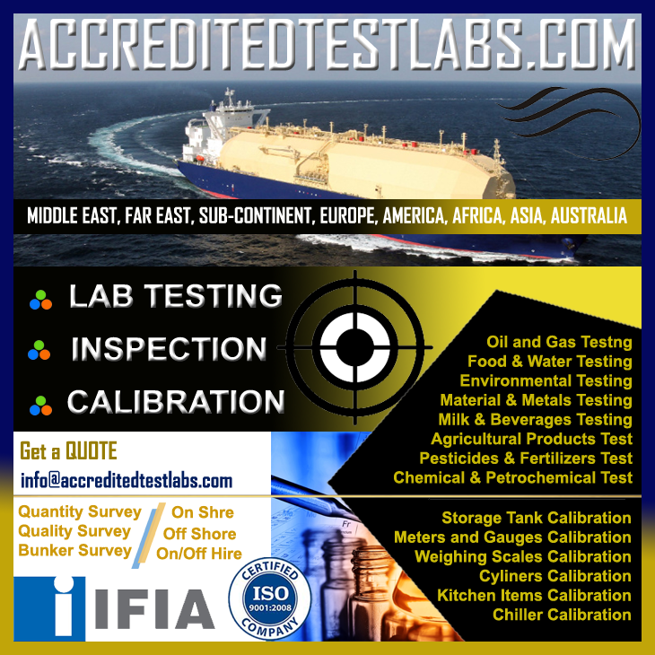 Inspection, Lab Testing, Calibration Services