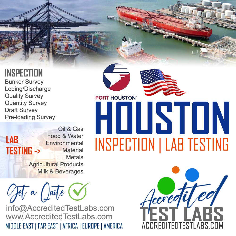 ISO & IFIA Certified INSPECTION & LAB TESTING SERVICES