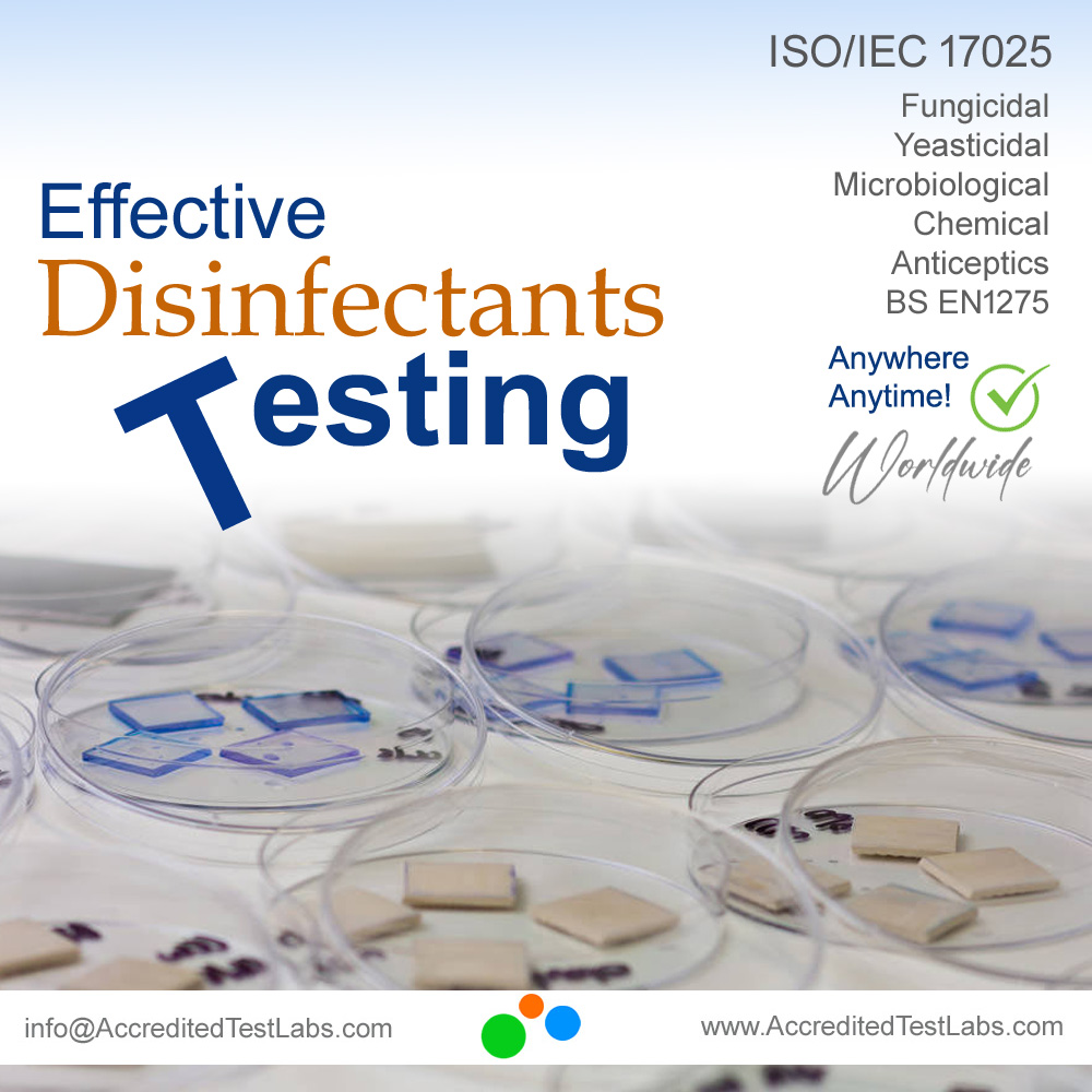 efficacy testing of disinfectants