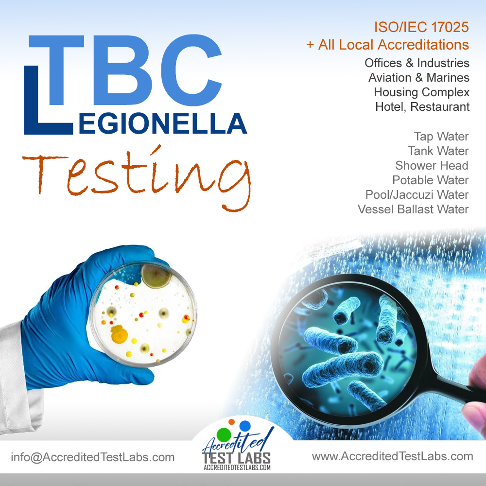 TBC and Legionella Testing Labs