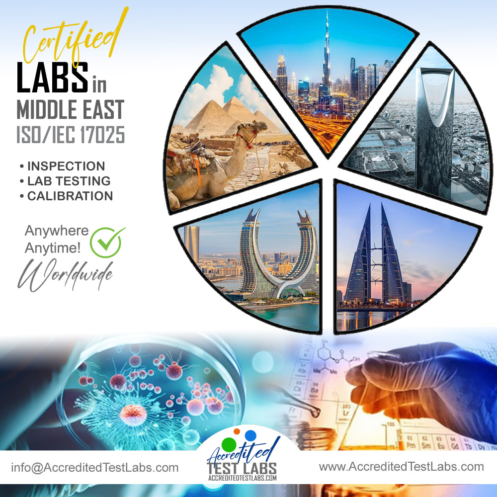 ISO Certified labs in Middle East
