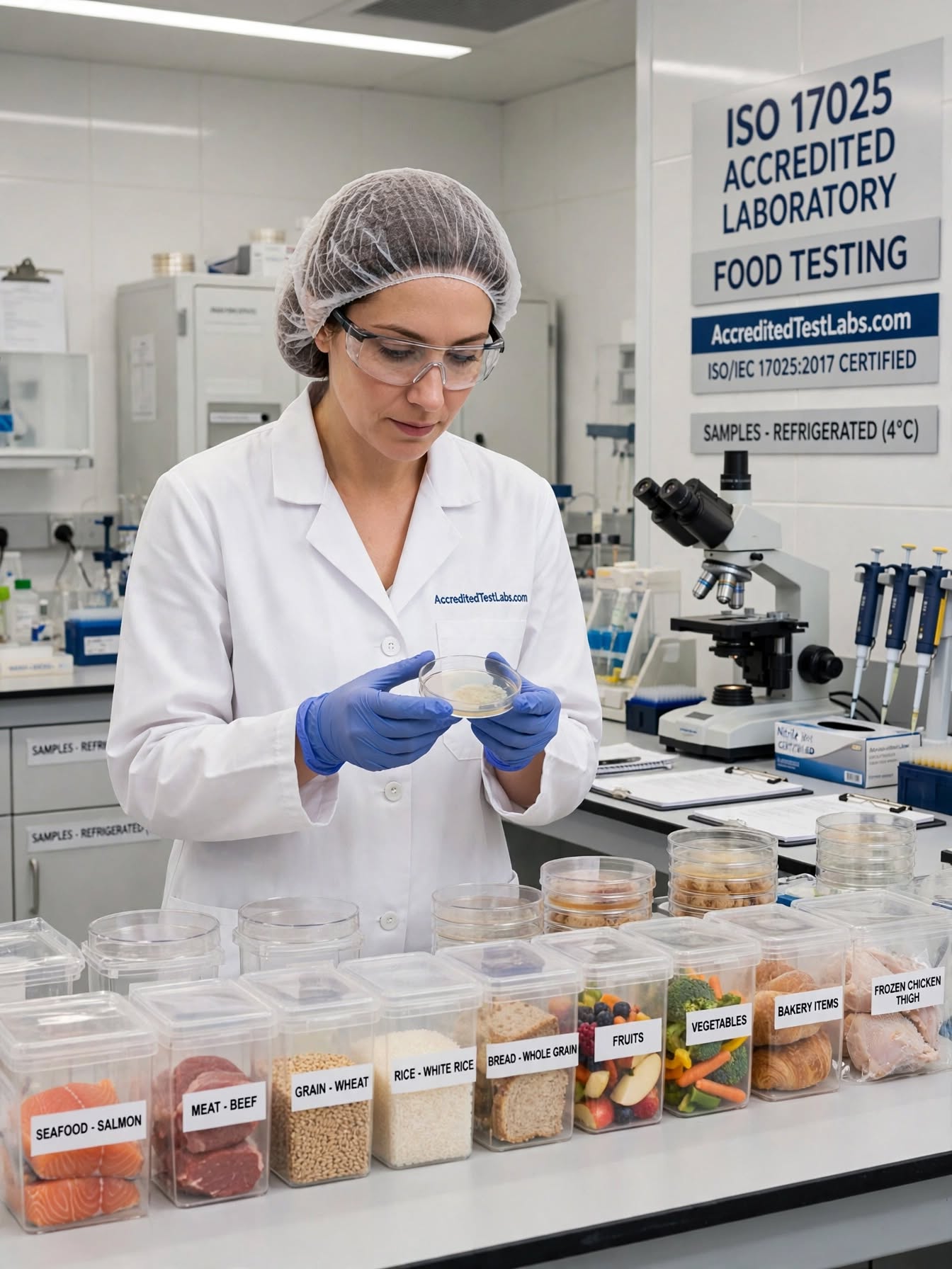 Food Testing Services ISO 17025 Accredited Laboratory