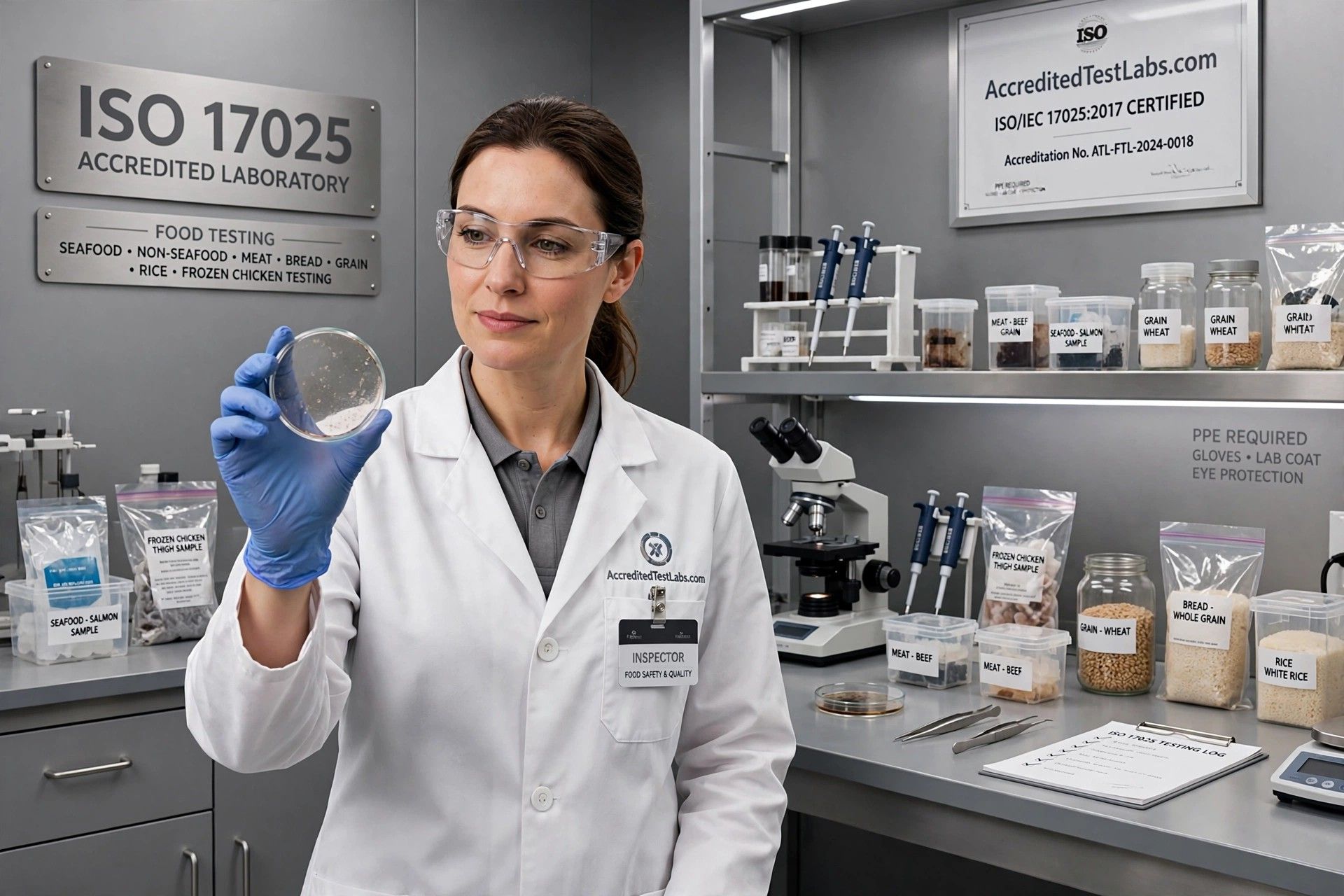 Food Testing Services ISO 17025 Accredited Laboratory